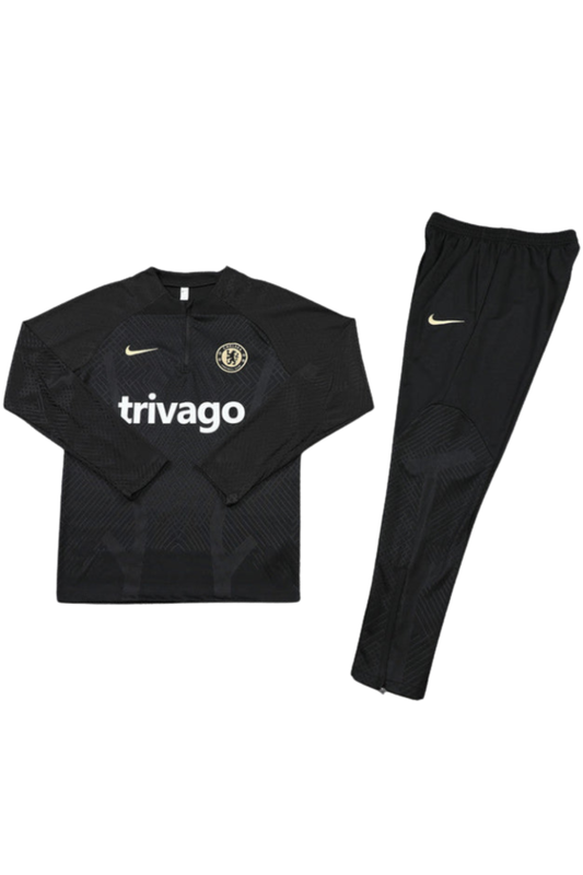 Chelsea Black Tracksuit
