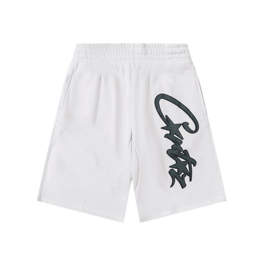 Rules the World White Shorts